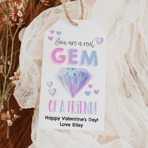 Valentinstag-Geschenkanhänger 'Ein Freund wie ein  Geschenkanhänger