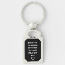 Valentinstag-Geschenke für Männer Drive Safe Schlü