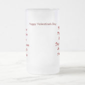 Valentinstag Geschenke - meine Prinzessin Mattglas Bierglas (Mittel)