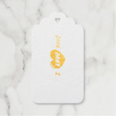 Valentinstag Geschenketiketten Geschenkanhänger (Vorderseite)