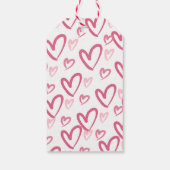 Valentinstag Geschenketiketten, Valentinstag Geschenkanhänger (Rückseite)