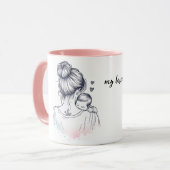 Valentinstag Geschenkideen Tasse (Vorderseite Links)