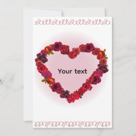 Valentinstag-Geschenkkarte Feiertagskarte