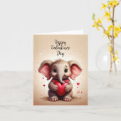 Valentinstag-Geschenkkarte Karte (Gelbe Blume)