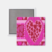 Valentinstag Geschenkmagnete - Herzgalore Magnet (Vorderseite/Rückseite)