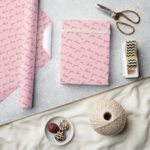 Valentinstag, Geschenkpackung, romantische Verpack Geschenkpapier