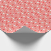 Valentinstag, Geschenkpackung, romantische Verpack Geschenkpapier (Ecke)