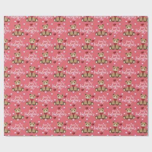 Valentinstag Geschenkpapier (Flach)