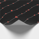 Valentinstag Geschenkpapier (Ecke)