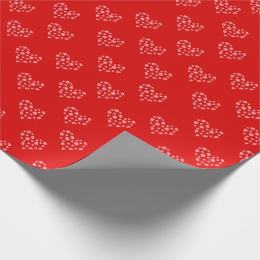 Valentinstag Geschenkpapier (Ecke)