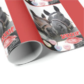 Valentinstag Geschenkpapier (Rolleneckpunkt)