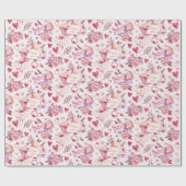 Valentinstag Geschenkpapier (Flach)