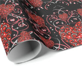 VALENTINSTAG GESCHENKPAPIER (Rolleneckpunkt)