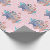 Valentinstag Geschenkpapier (Ecke)