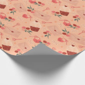 Valentinstag Geschenkpapier (Ecke)