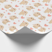 Valentinstag Geschenkpapier (Ecke)
