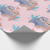 Valentinstag Geschenkpapier (Ecke)