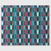 Valentinstag Geschenkpapier (Flach)