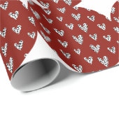 Valentinstag Geschenkpapier (Rolleneckpunkt)