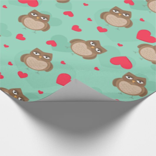 Valentinstag Geschenkpapier (Ecke)