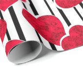 Valentinstag Geschenkpapier (Rolleneckpunkt)