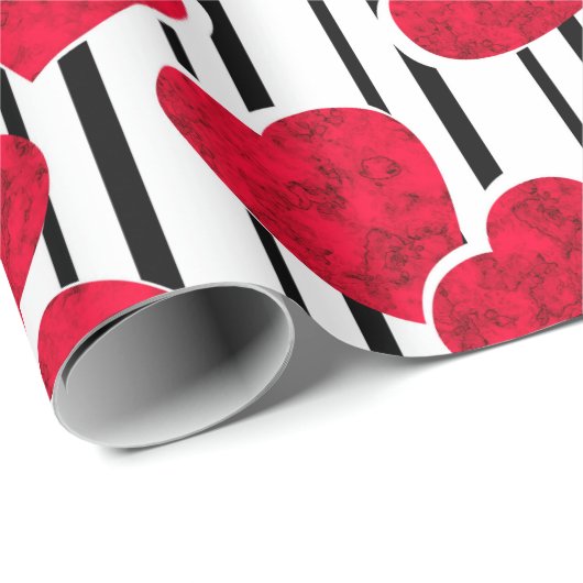 Valentinstag Geschenkpapier (Rolleneckpunkt)