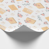 Valentinstag Geschenkpapier (Ecke)