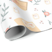 Valentinstag Geschenkpapier (Rolleneckpunkt)