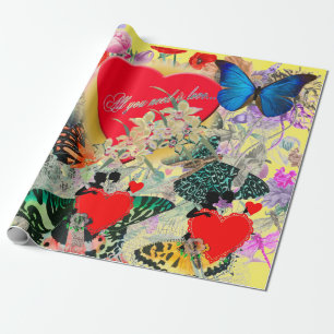 Valentinstag Geschenkpapier