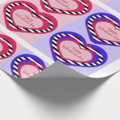 Valentinstag Geschenkpapier (Ecke)