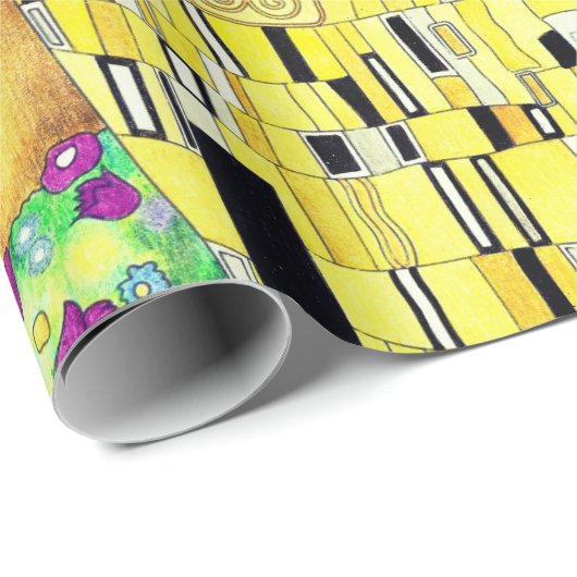 Valentinstag Geschenkpapier (Rolleneckpunkt)