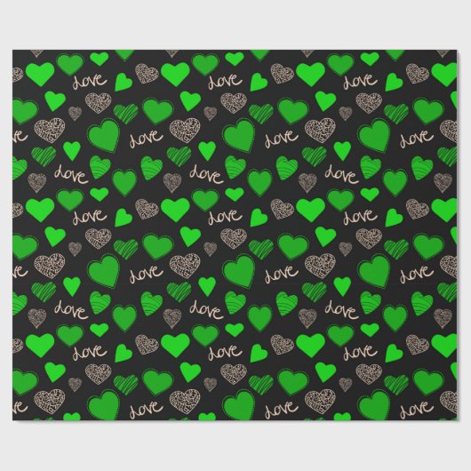 Valentinstag Geschenkpapier (Flach)