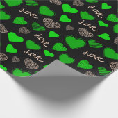 Valentinstag Geschenkpapier (Ecke)