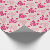 Valentinstag Geschenkpapier (Ecke)