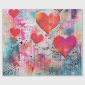 Valentinstag-Geschenkpapier Geschenkpapier (Flach)