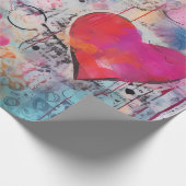 Valentinstag-Geschenkpapier Geschenkpapier (Ecke)