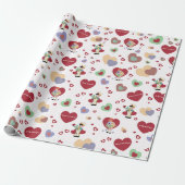 Valentinstag-Geschenkpapier Geschenkpapier (Ungerollt)