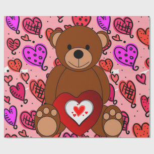 Valentinstag-Geschenkpapier Geschenkpapier