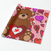 Valentinstag-Geschenkpapier Geschenkpapier (Ungerollt)