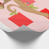Valentinstag-Geschenkpapier Geschenkpapier (Ecke)