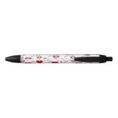 Valentinstag-Geschenkpapier Kugelschreiber (Rückseite)