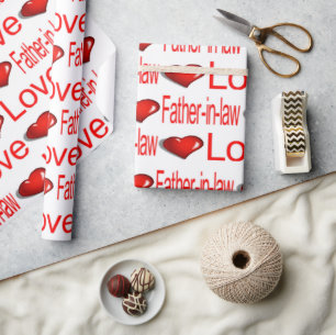 Valentinstag Geschenkpapier Liebe Schwiegervater