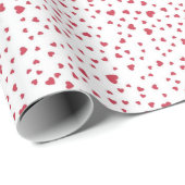 Valentinstag-Geschenkpapier – Romantisches Liebesg Geschenkpapier (Rolleneckpunkt)