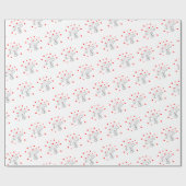 Valentinstag-Geschenkpapier Schirm Roten Herzen Geschenkpapier (Flach)