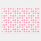 Valentinstag Geschenkpapier Set (Vorderseite 2)