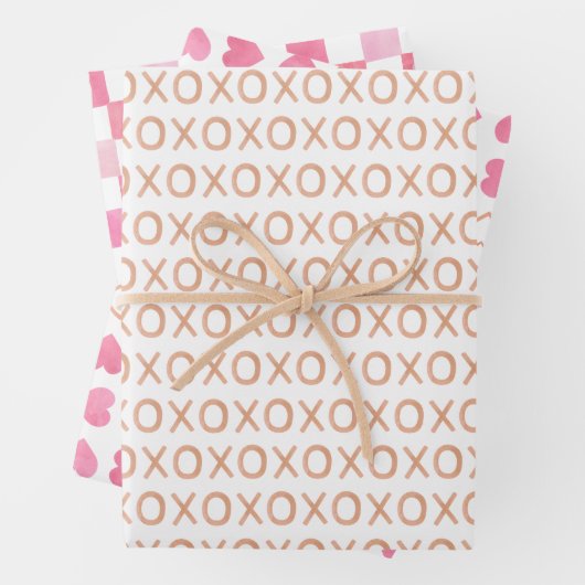 Valentinstag Geschenkpapier Set (Beispiel)
