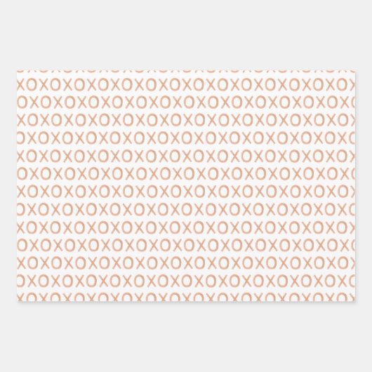 Valentinstag Geschenkpapier Set (Vorderseite)