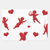Valentinstag Geschenkpapier Set (Vorderseite)