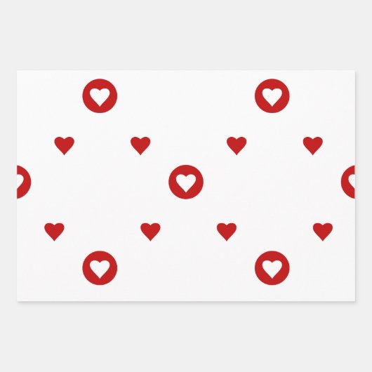 Valentinstag Geschenkpapier Set (Vorderseite 3)