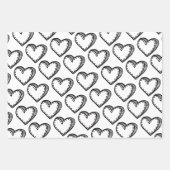 Valentinstag Geschenkpapier Set (Vorderseite 2)